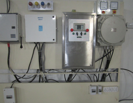 Tray Dryer Control Panel